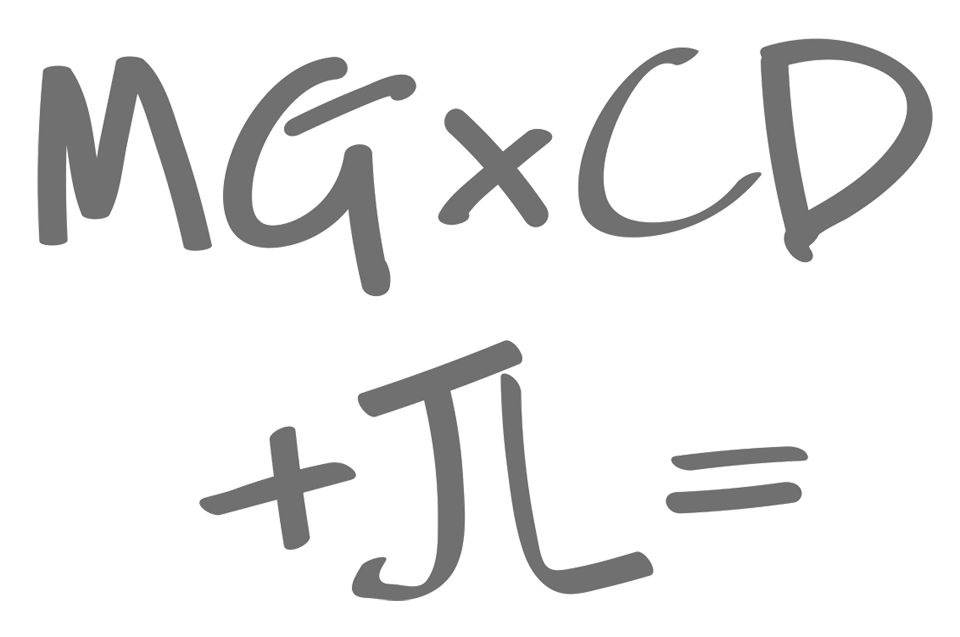 MG x CD + JL =